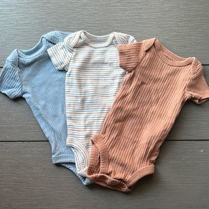 Carter's Just One You® Baby 3pk Rhino
Bodysuit - Blue Newborn
